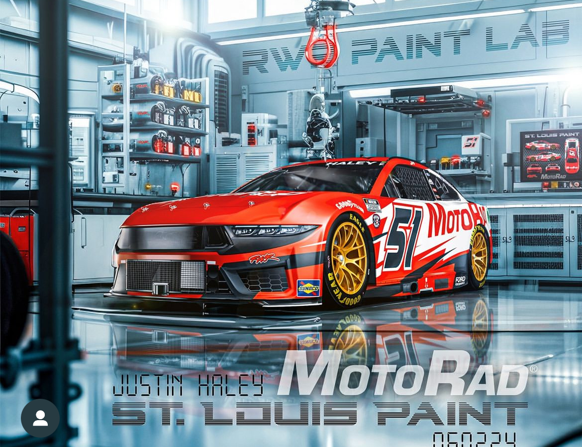 MotoRad sponsorizza il team di gara NASCAR per il weekend dell’evento di giugno presso il World Wide Technology Raceway – a soli 5 minuti dal centro di St. Louis