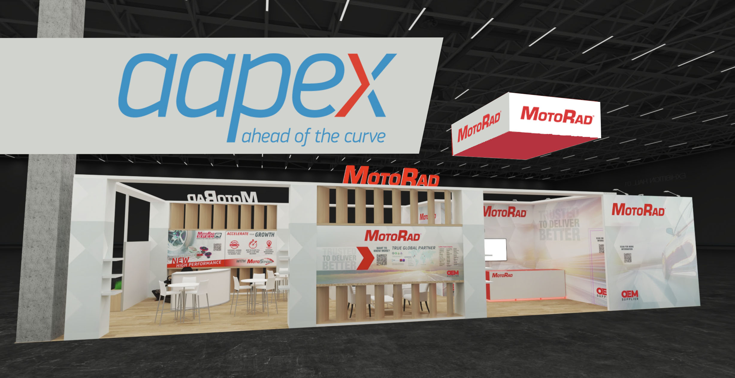 Visite a MotoRad na AAPEX 2024 em Las Vegas – estande A1225
