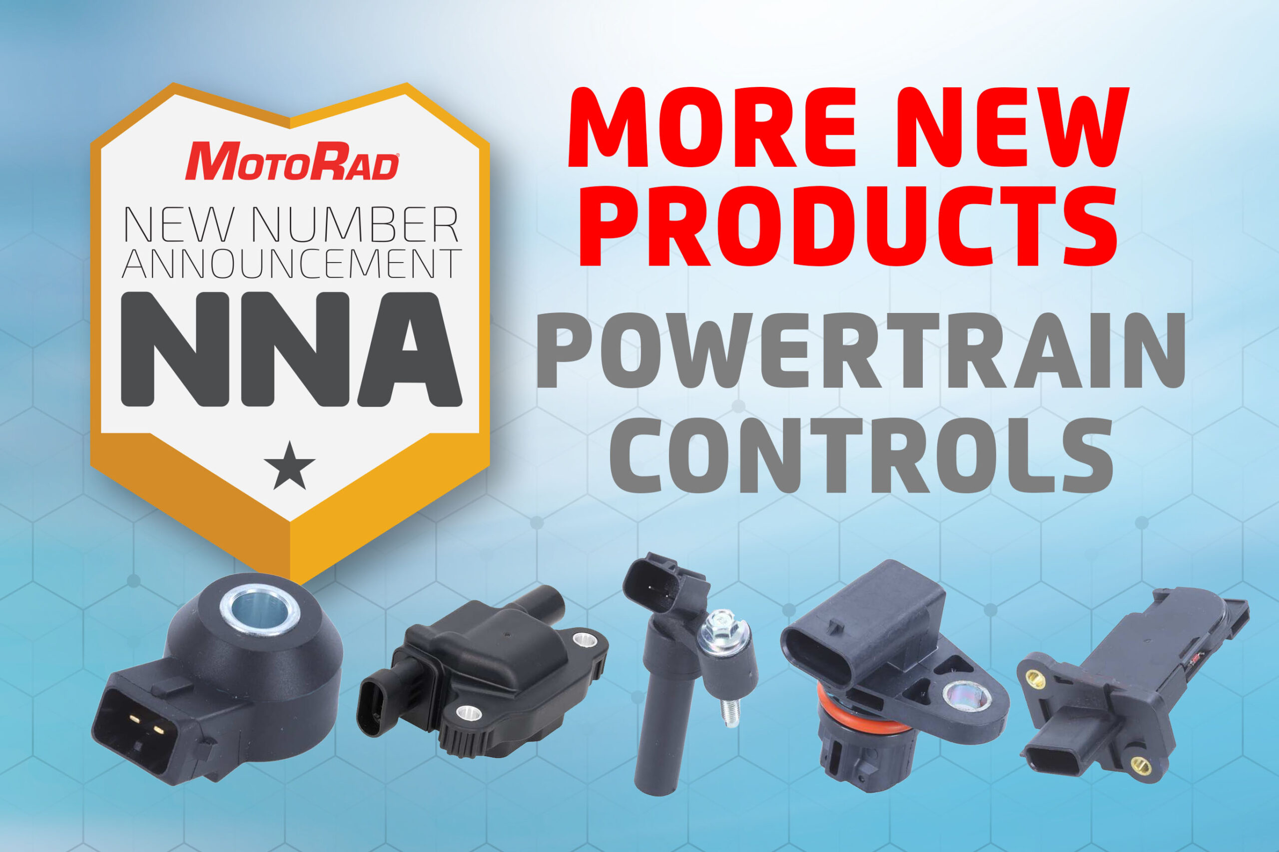 New Number Announcement: Over 150 New Products Added to Our Powertrain Control Categories