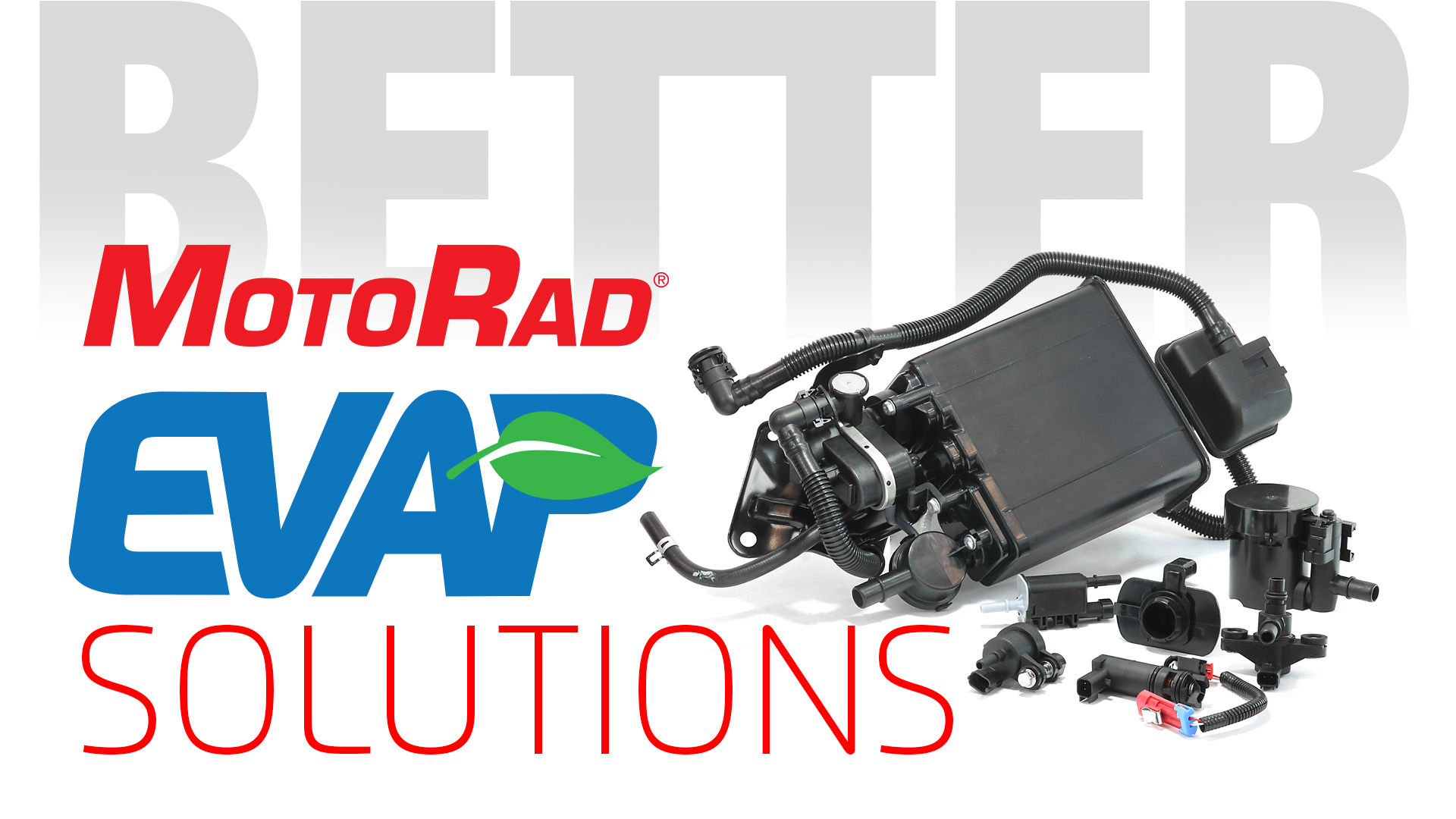 Vídeo: Componentes EVAP MotoRad para reparaciones del sistema y pruebas de emisiones