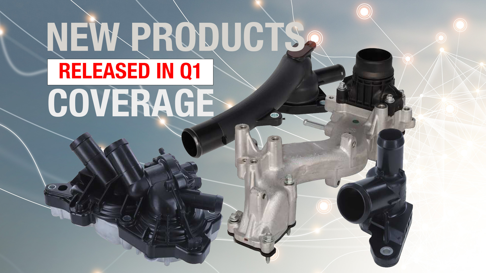 New products from MotoRad in Q1 increase coverage!