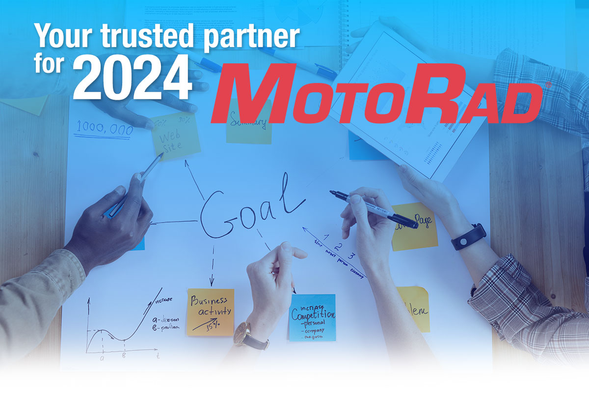 MotoRad North America startet mit 2024 NEUEN Produkten ins Jahr 126